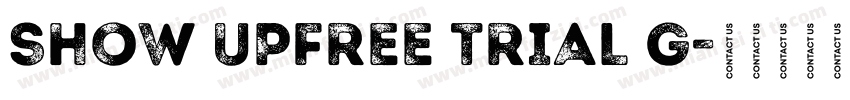 SHOW UPFREE TRIAL G字体转换
